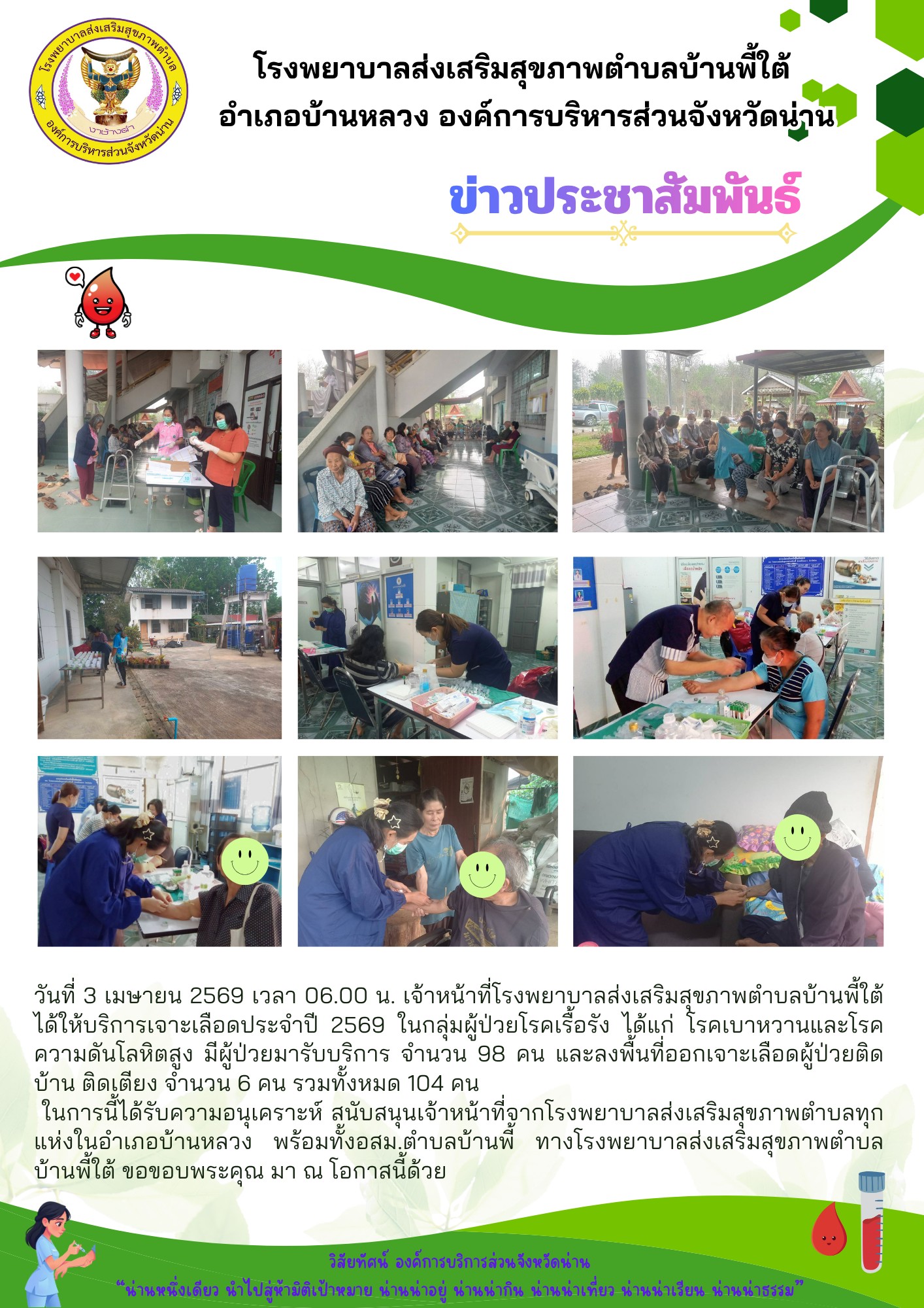 ประจำวันที่ 3 เมษายน 2569